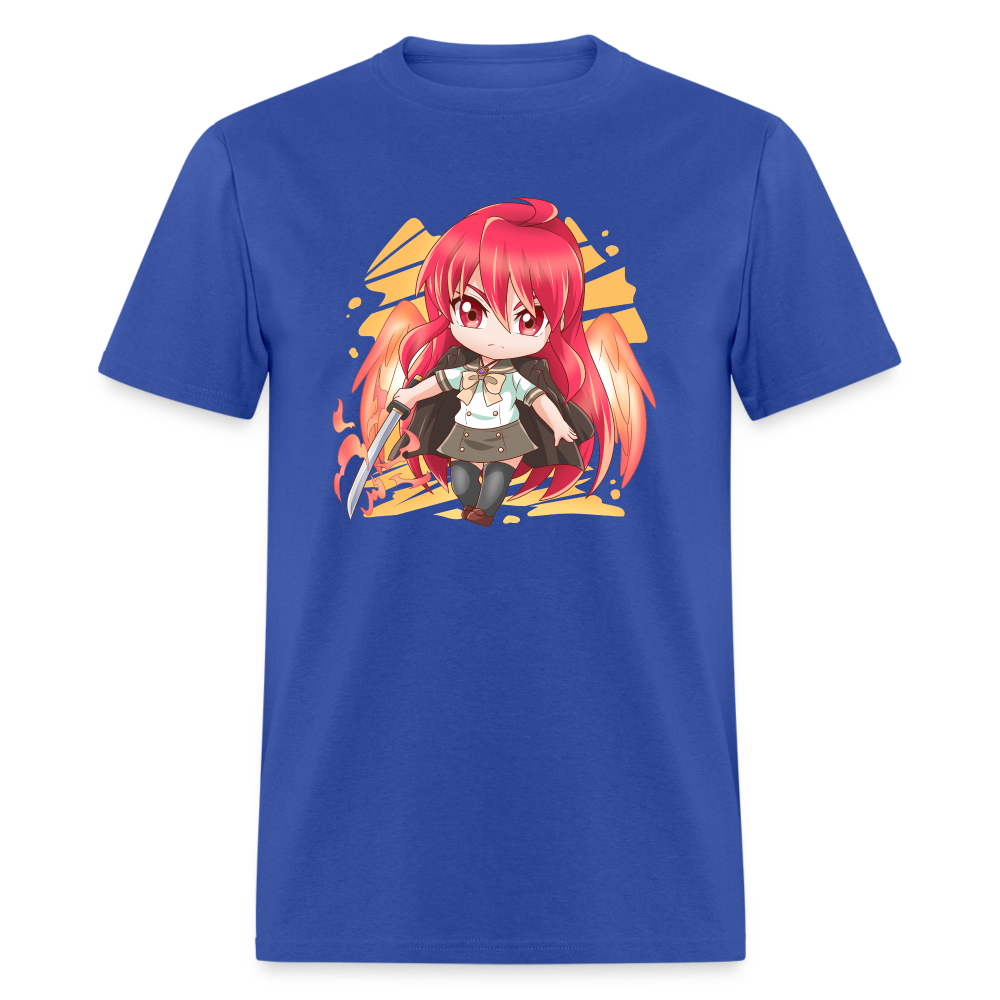 Shana T-Shirt Black ANIMEinU - royal blue