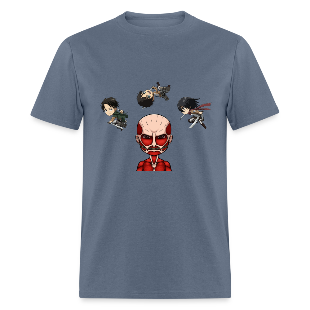 Attack on Titan T-Shirt ANIMEinU - denim