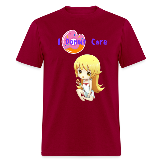 Shinobu Donut Care T-Shirt - dark red