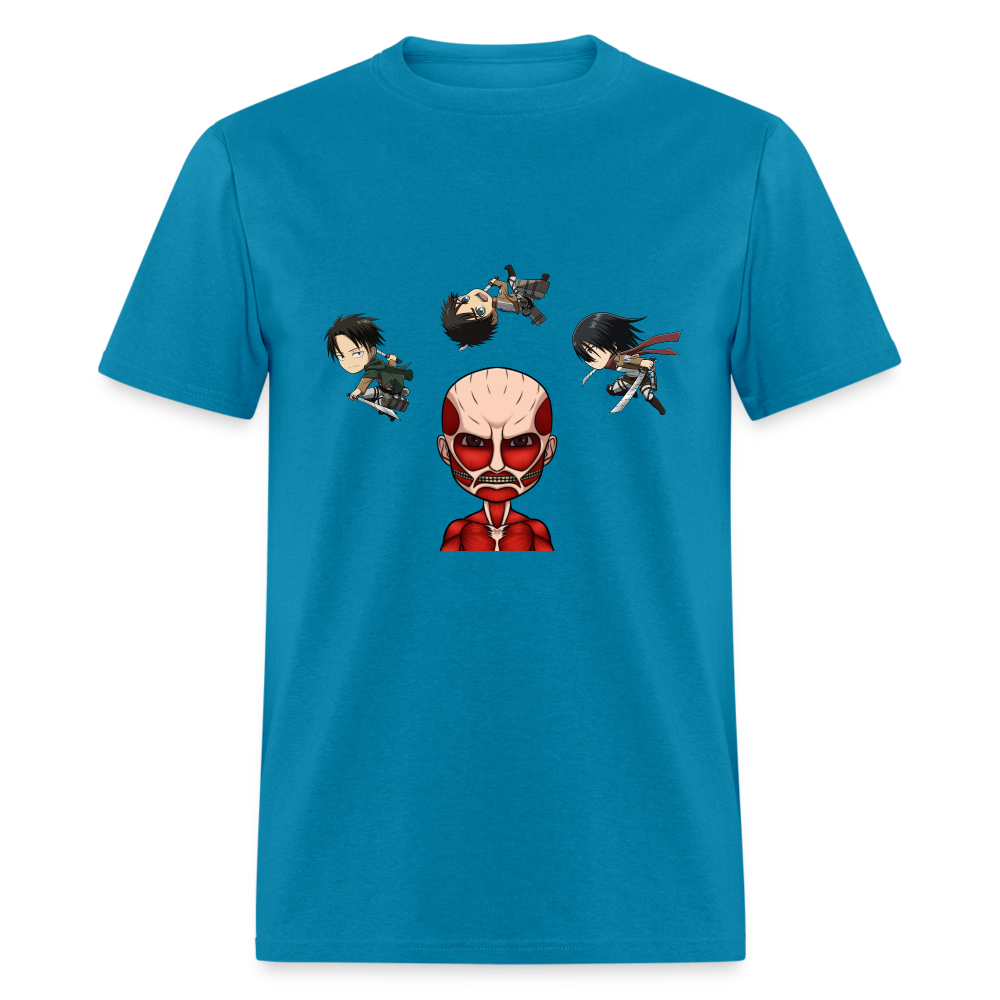 Attack on Titan T-Shirt ANIMEinU - turquoise