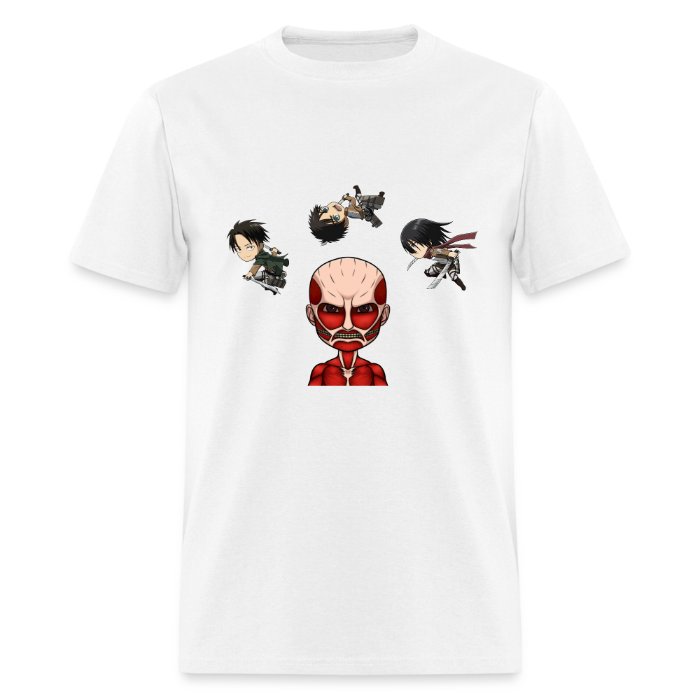 Attack on Titan T-Shirt ANIMEinU - white