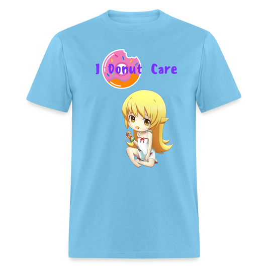 Shinobu Donut Care T-Shirt - aquatic blue