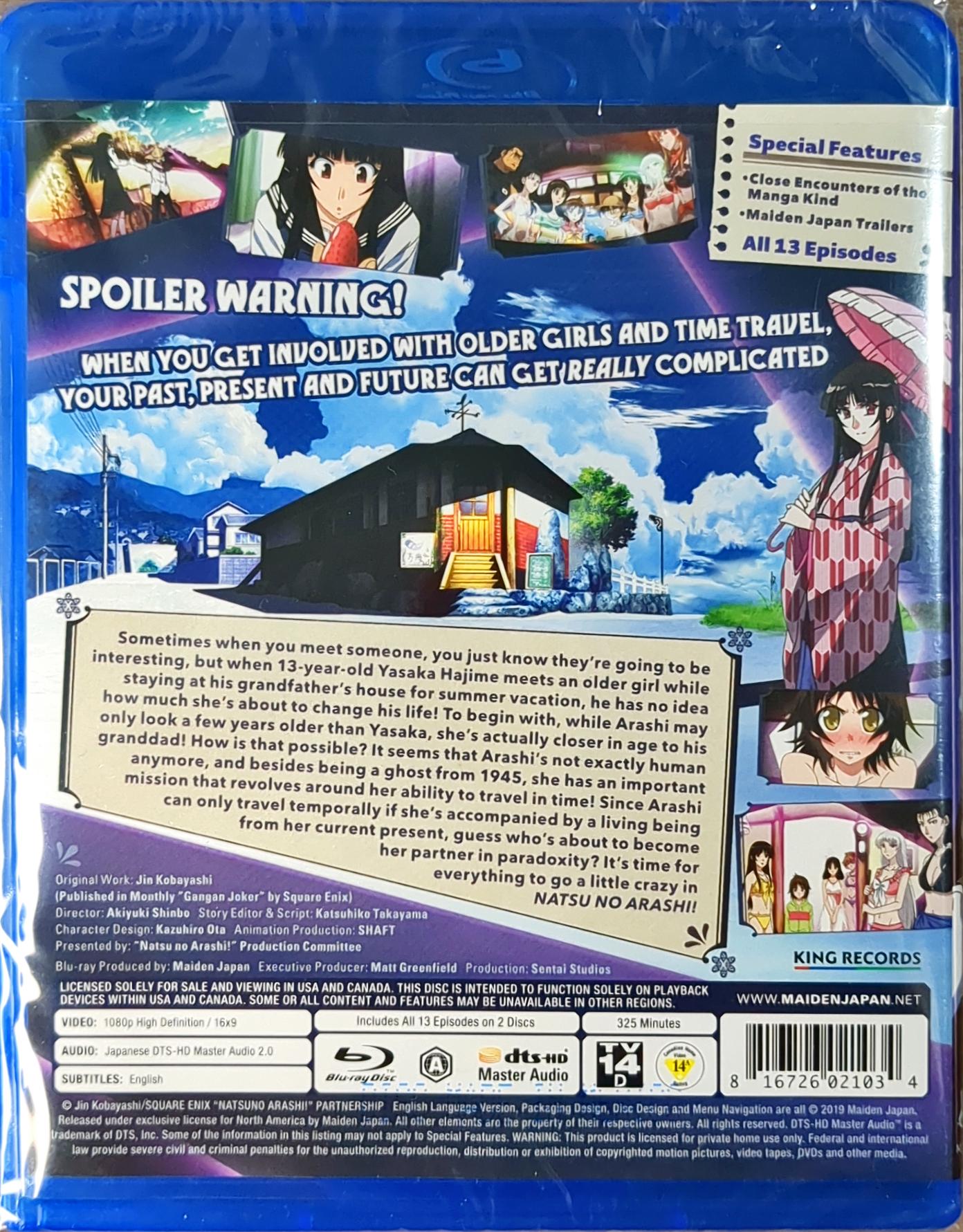 Natsu no Arashi! Blu-ray Complete Collection Sealed