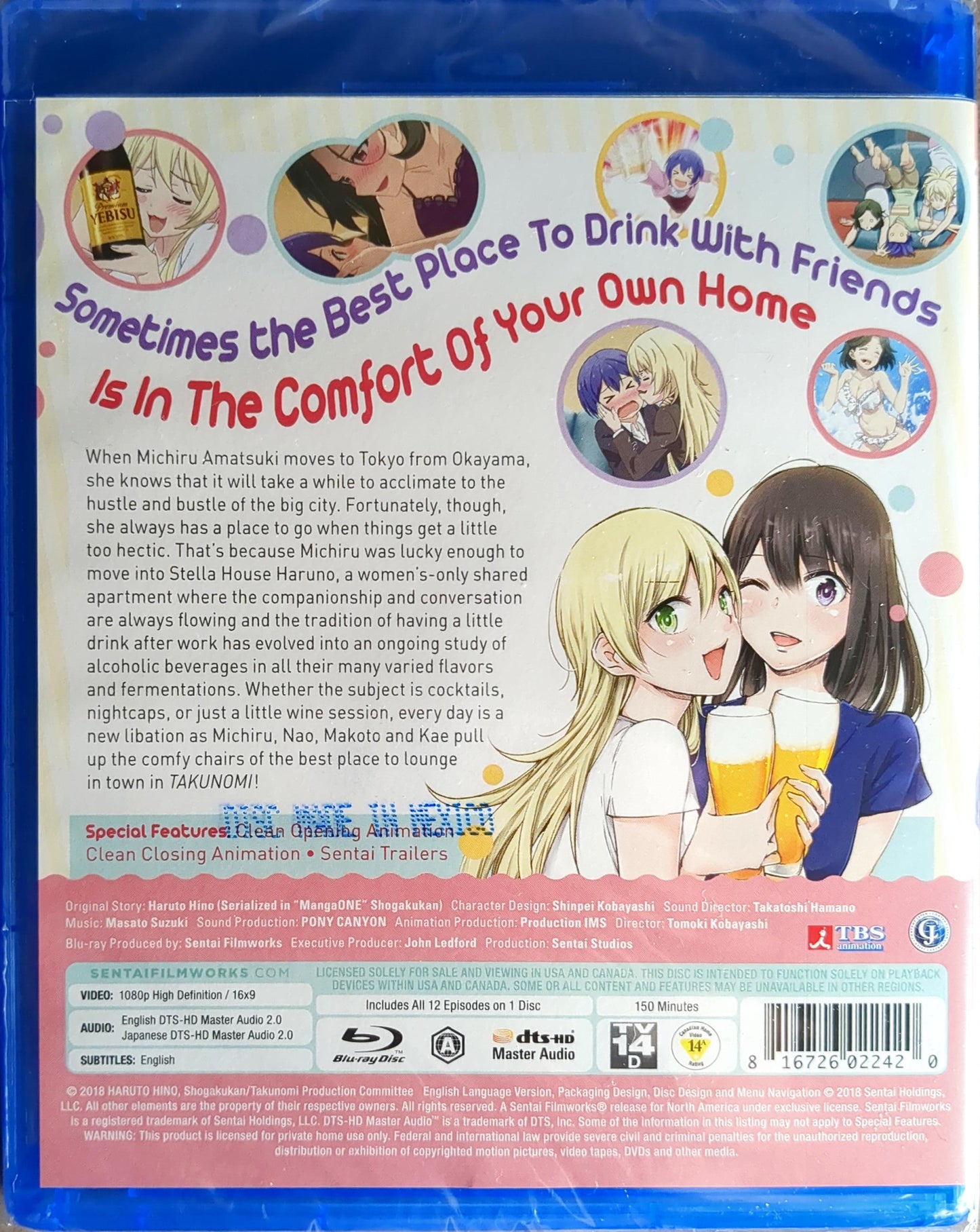 Takunomi Blu-ray Complete Collection Sealed