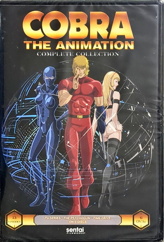 Cobra The Animation DVD Complete Collection Sealed