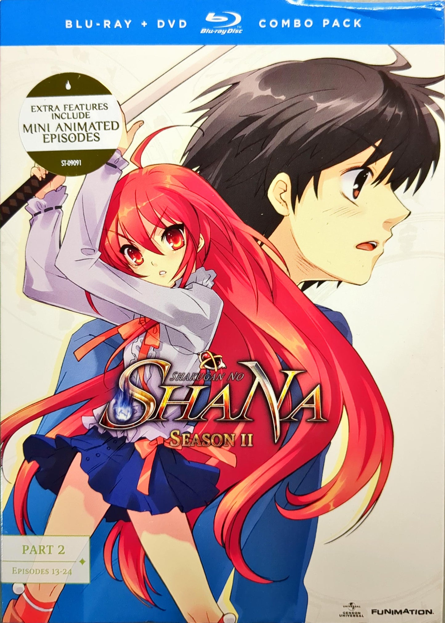 Shakugan no Shana Season 2 Blu-ray + DVD Part 2 Sealed