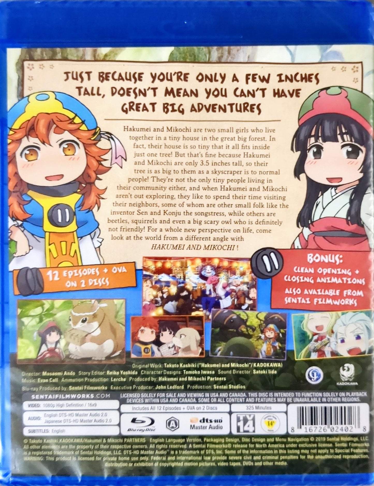 Hakumei & Mikochi Complete Collection Blu-ray Complete Collection Sealed