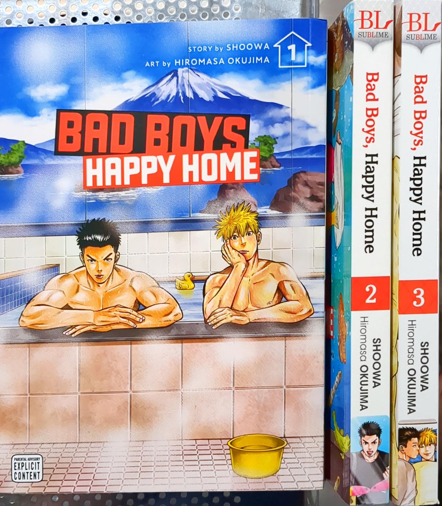 Bad Boys, Happy Home, 1 2 3 Complete Manga, BL Yaoi Romance Mature