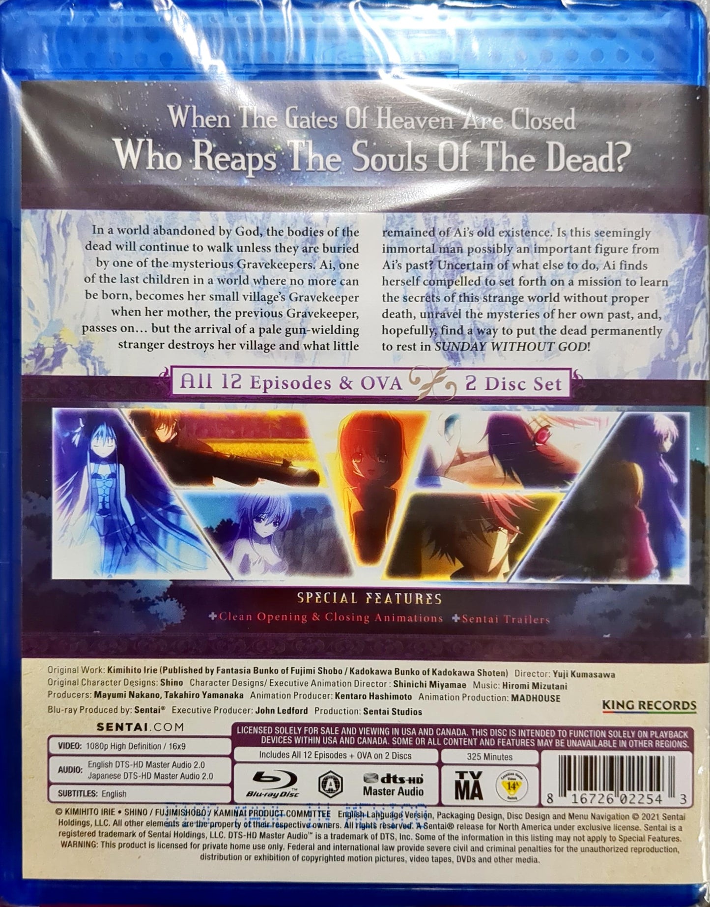 Sunday Without God Blu-ray Complete Collection Sealed