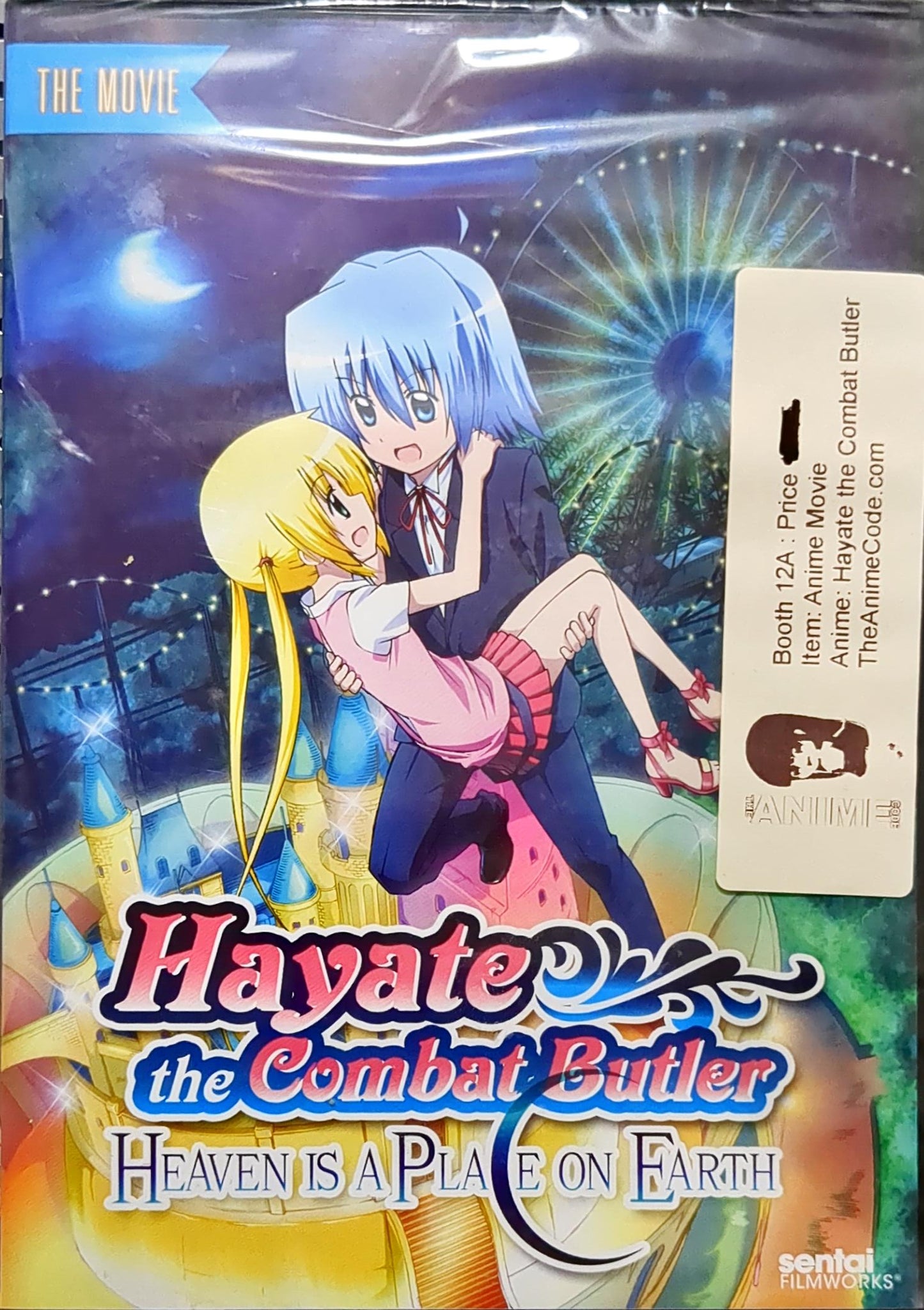 Hayate the Combat Butler The Movie Heaven is a Place on Earth DVD Sealed