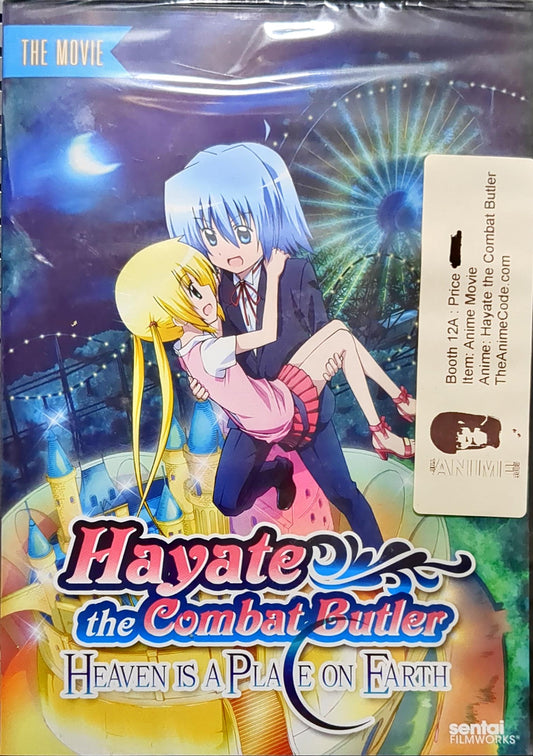 Hayate the Combat Butler The Movie Heaven is a Place on Earth DVD Sealed