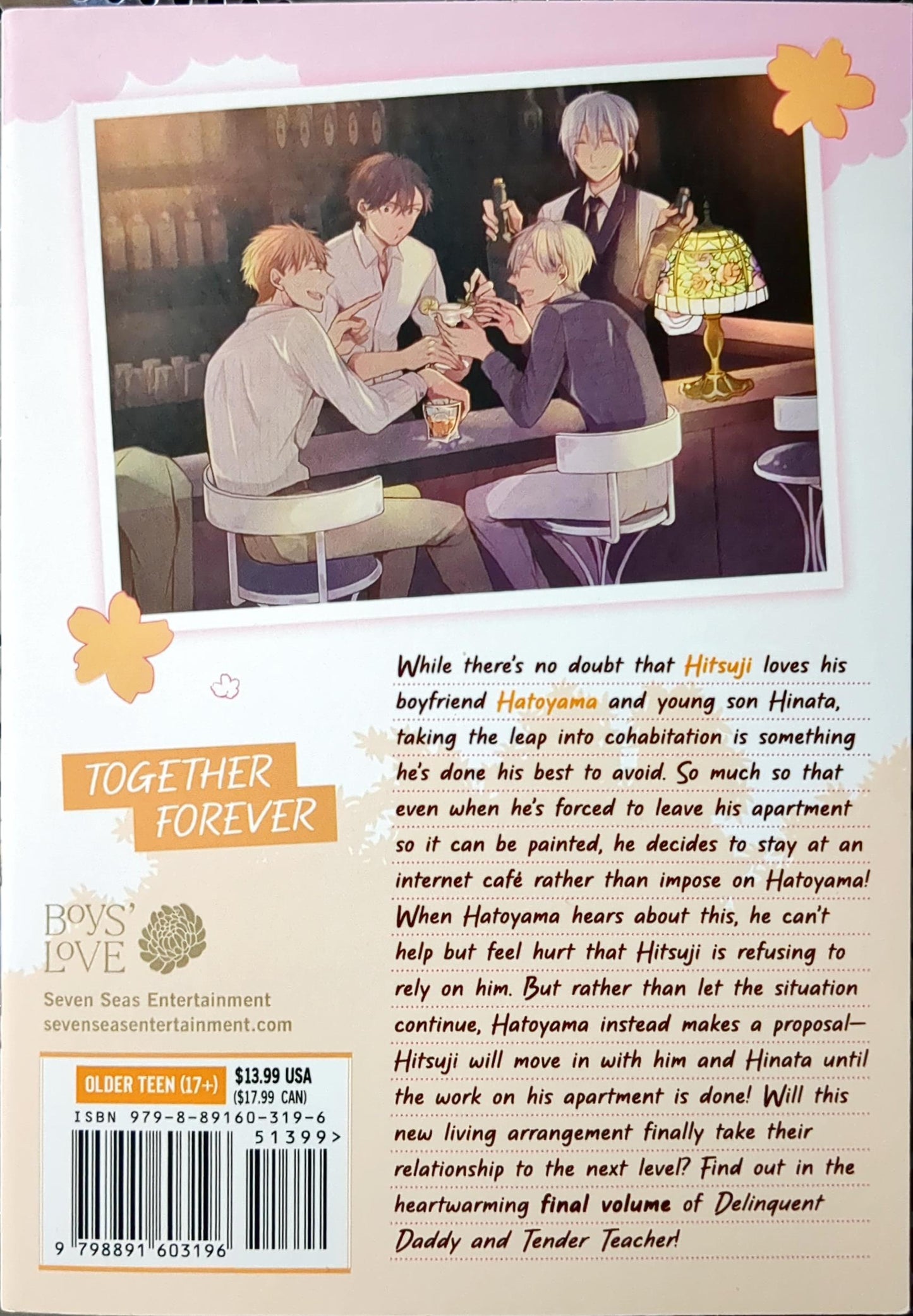 Delinquent Daddy & Tender Teacher vol 6, Tama Mizuki, Manga, BL, Yaoi, Romance