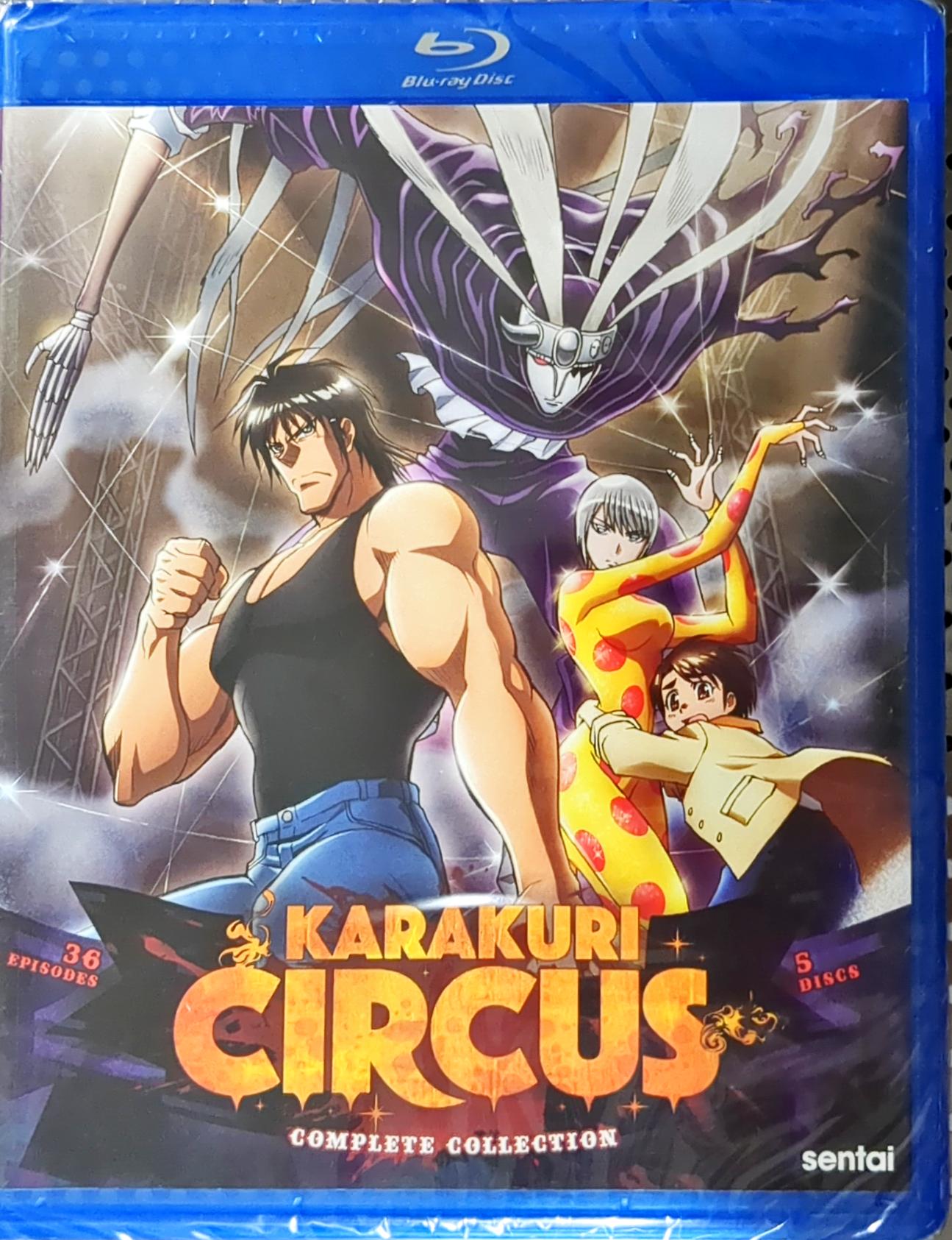 Karakuri Circus Blu-ray Complete Collection Season 1-3 Sealed