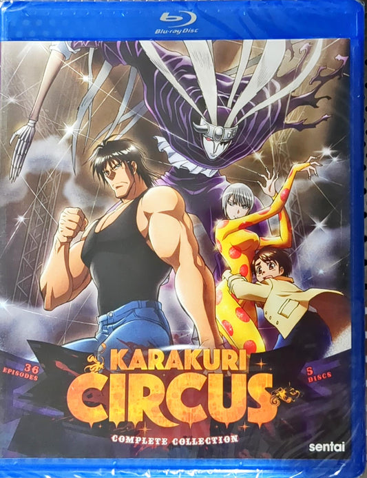 Karakuri Circus Blu-ray Complete Collection Season 1-3 Sealed