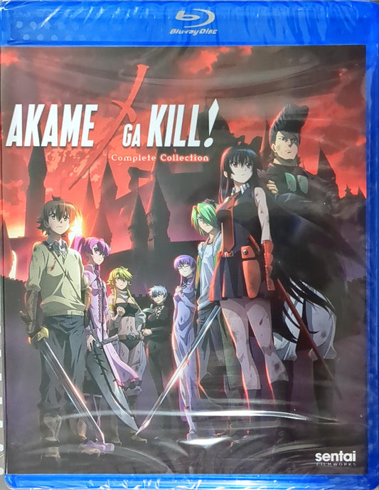 Akame ga Kill! Blu-ray Complete Collection Sealed