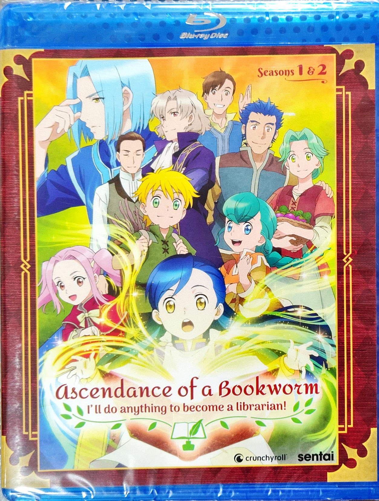 Ascendance of a Bookworm Blu-ray Complete Collection Sealed