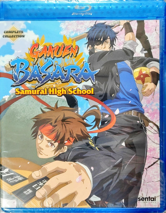 Gakuen Basara: Samurai High School Blu-ray Complete Collection Sealed