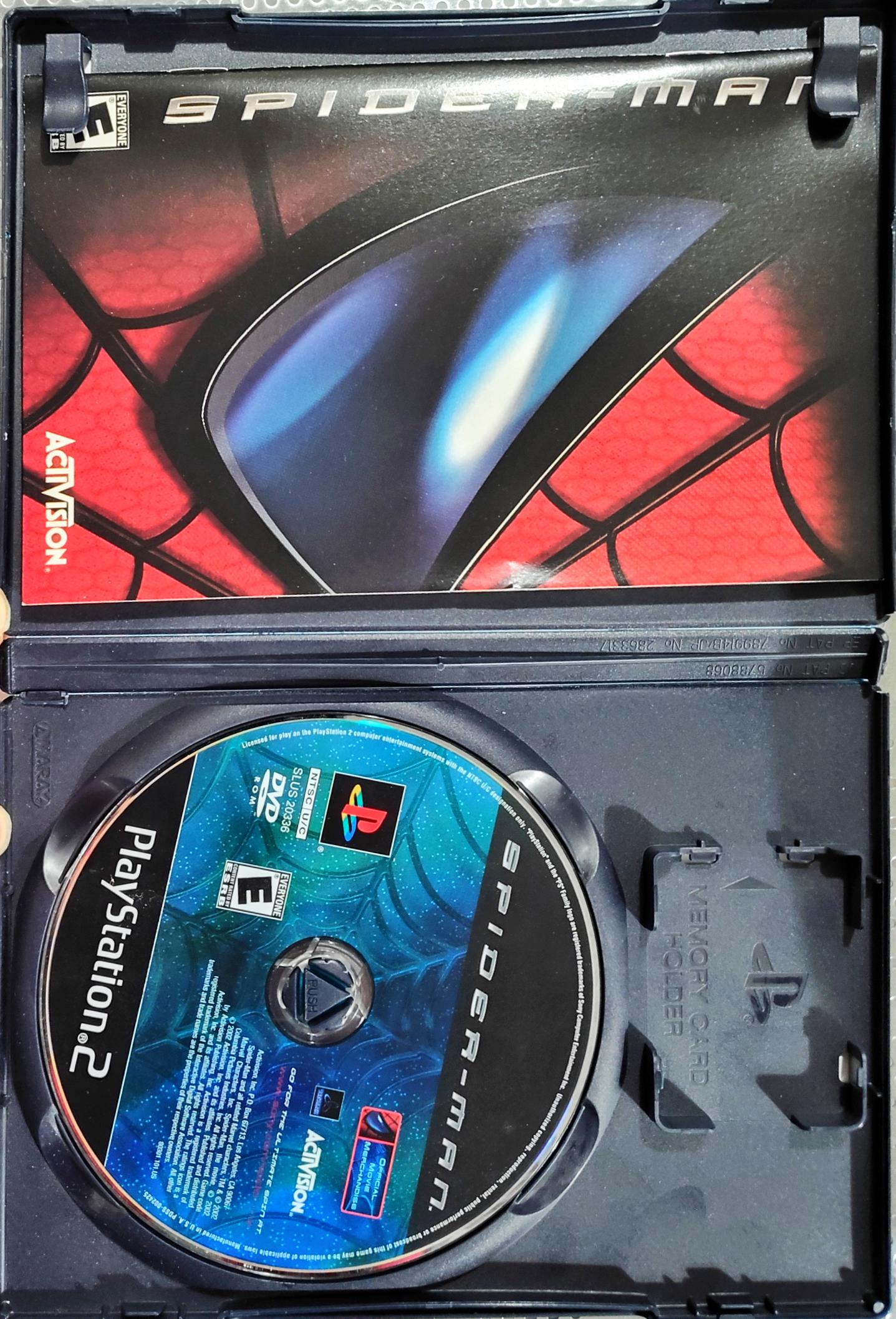 Spiderman PlayStation 2 Open box, Complete, Tested