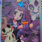 Acerola alongside Mimikyu, Pokemon, Anime Card Sleeves 60 Standard Card Size