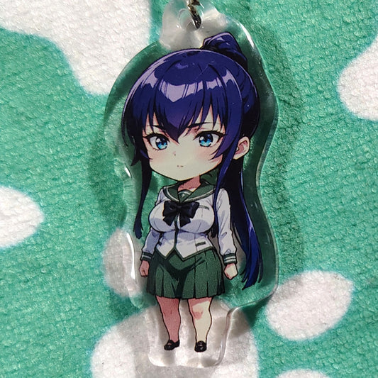 Highschool of the Dead Saeko Busujima ANIMEinU Keychain