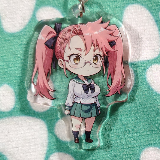Highschool of the Dead Saya Takagi ANIMEinU Keychain