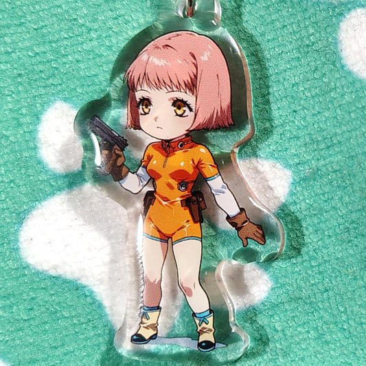 Mezzo Forte Mikura Suzuki ANIMEinU Keychain