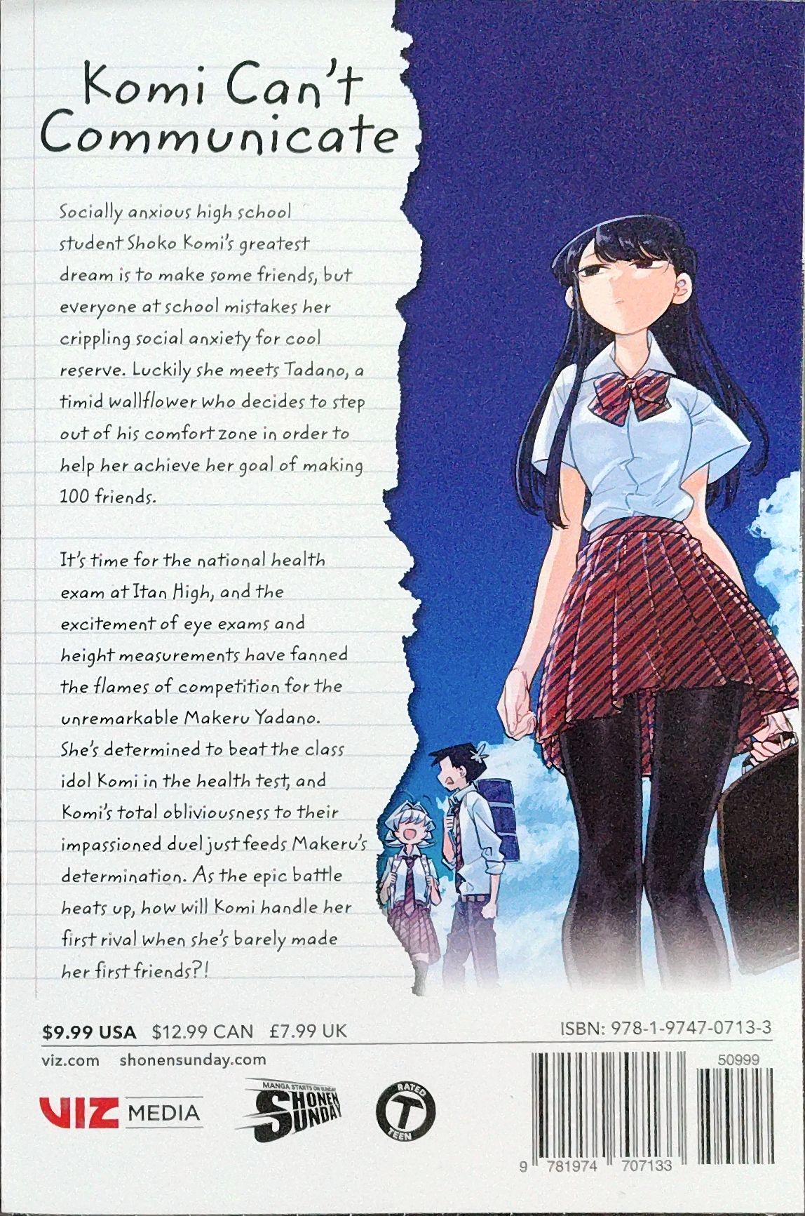 Komi Can't Communicate Vol 1 and 2, Tomohito Oda, Manga