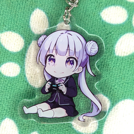 New Game! Aoba Suzukaze ANIMEinU Keychain