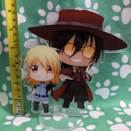 Hellsing Alucard and Seras Victoria ANIMEinU Acrylic Standee