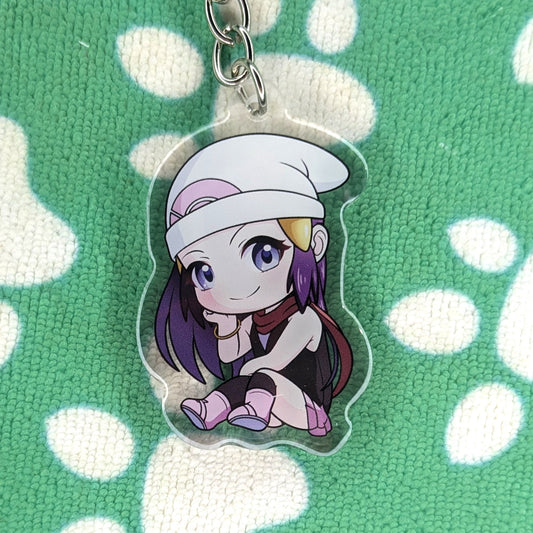 Trainer Dawn ANIMEinU Keychain