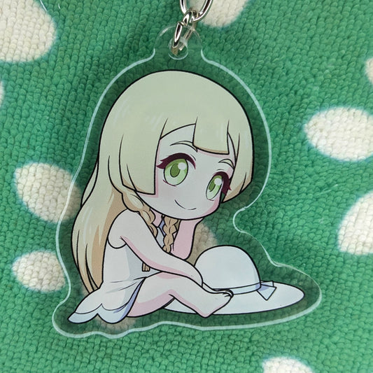 Trainer Lillie ANIMEinU Keychain