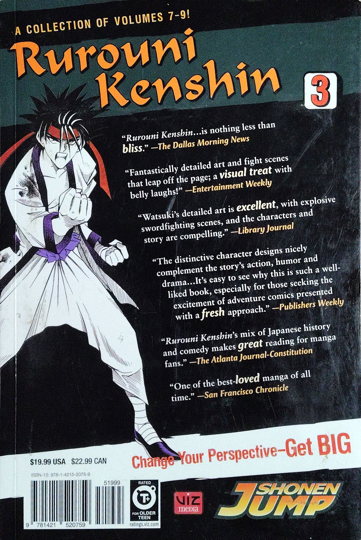 Rurouni Kenshin, 3in1 Omnibus, Vol 3, Manga, Nobuhiro Watsuki