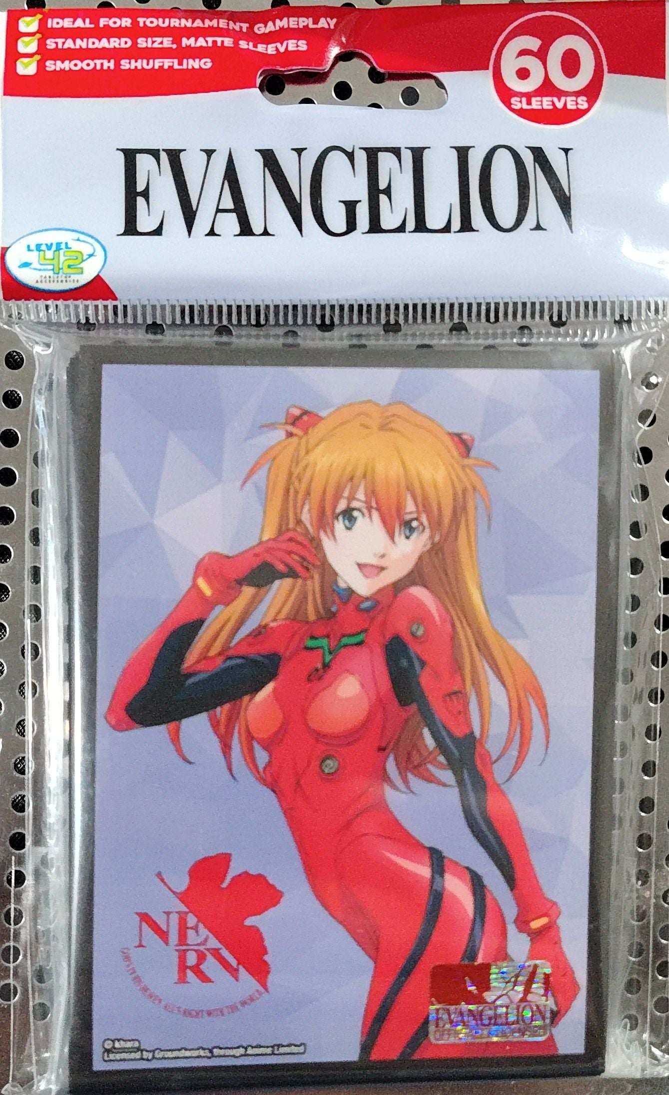 Asuka Langley Soryu, Neon Genesis Evangelion Anime Card Sleeves 60 Standard Size