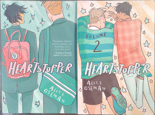 Heartstopper Vol 1-2, by Alice Oseman,