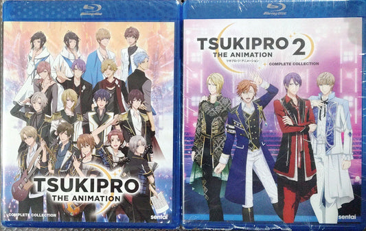 Tsukipro The Animation 1 & 2, blu-ray, Complete Collection