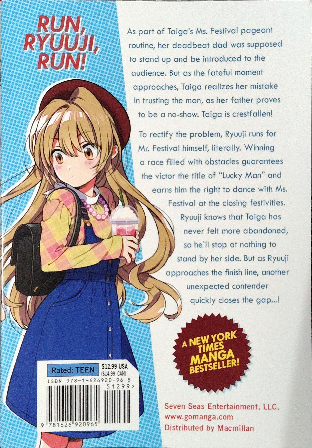 Toradora!, Vol 1-7 Manga, Yuyuko Takemiya, Zekkyo