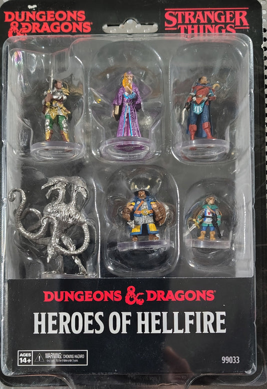 Stranger Things D&D Miniature Adventure Heroes