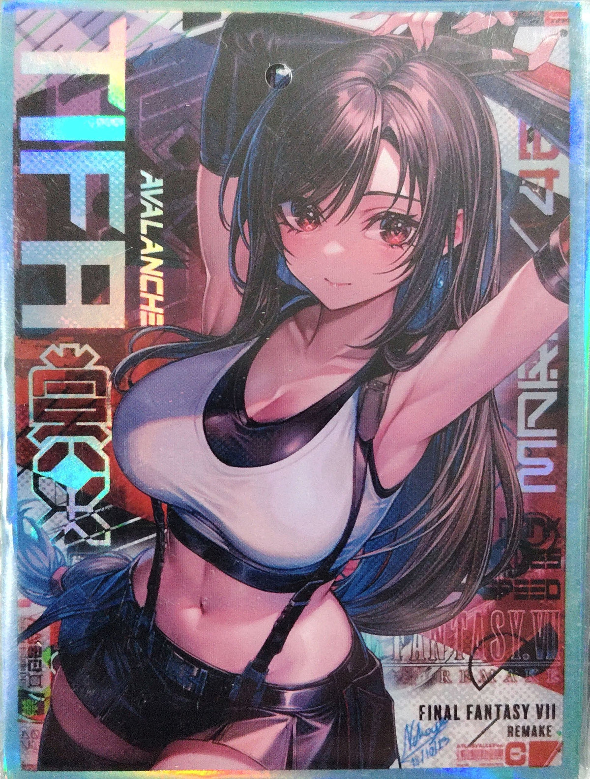 Tifa, Final Fantasy VII, Anime Card Sleeves 60 Standard Card Size