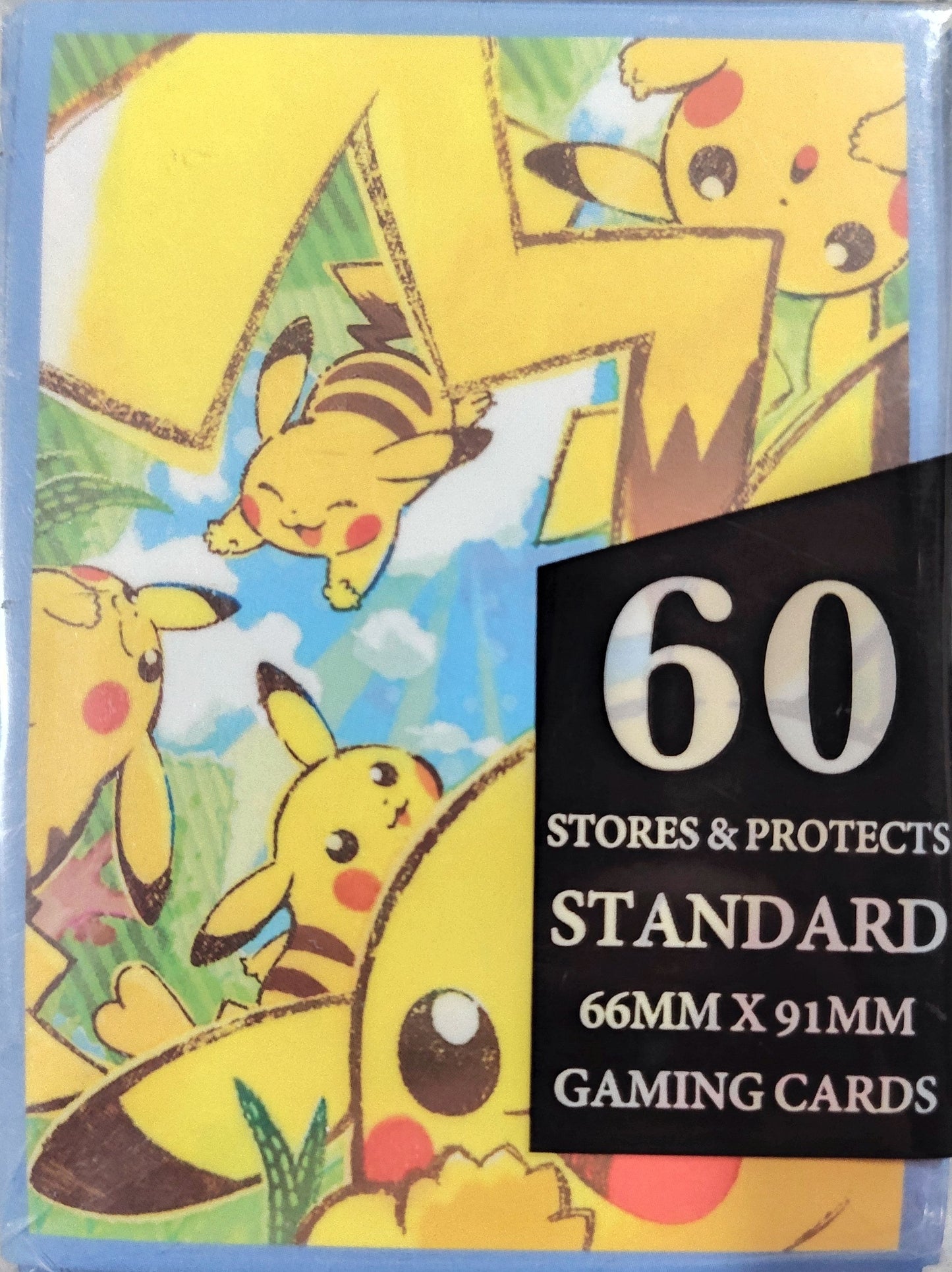 Pikachu, Pokemon, Anime Card Sleeves 60 Standard Card Size