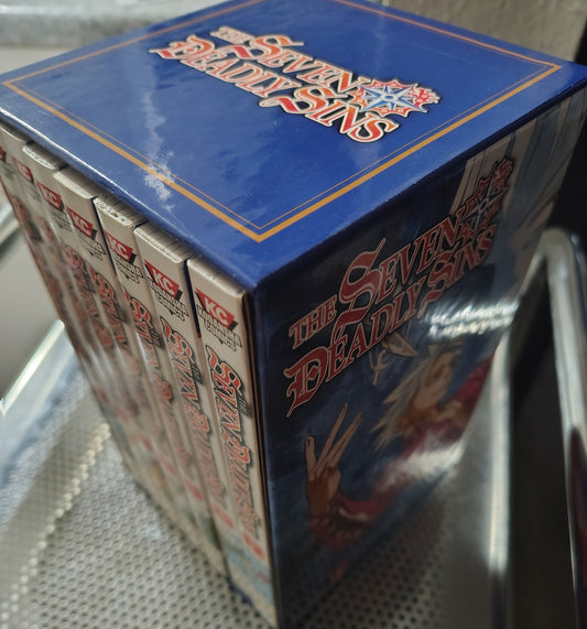 Seven Deadly Sins, Box set 1 with posters 1, 2, 3, 4, 5, 6, and 7 Manga