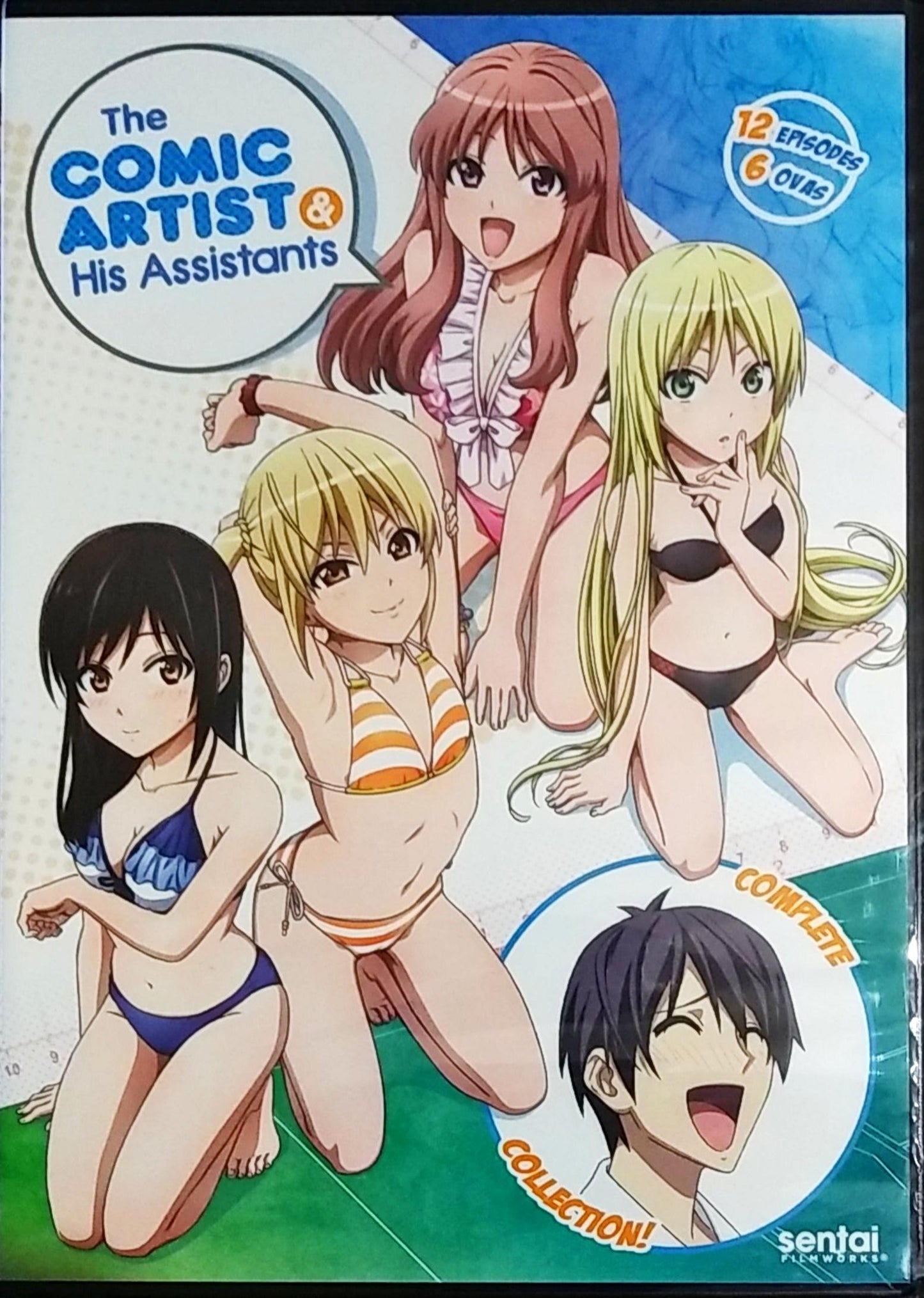 The Comic Artist And His Assistants DVD Complete Collection Sealed