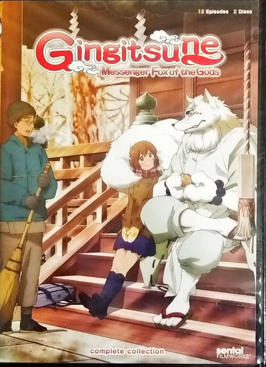 Gingitsune Messenger Fox of the Gods DVD Complete Collection Sealed