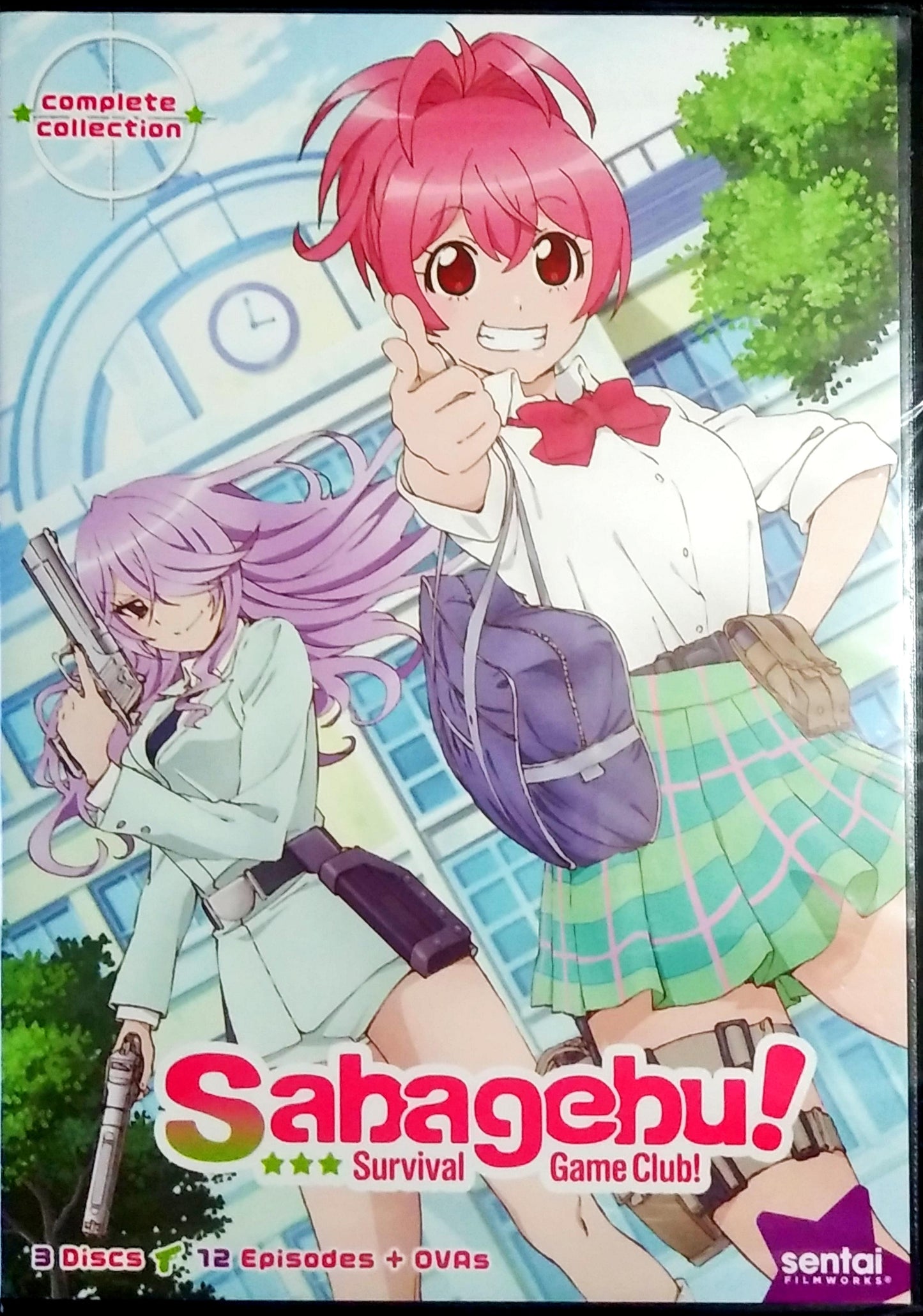 Sabagebu! Survival Game Club DVD Complete Collection Sealed