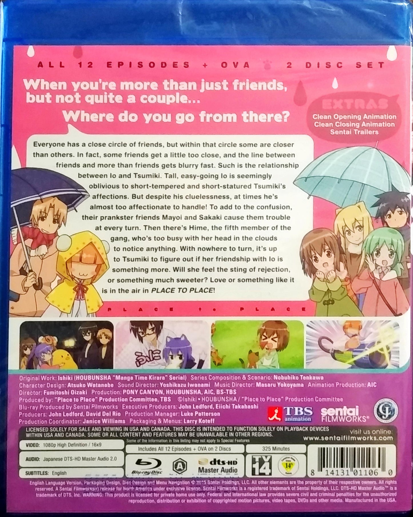 Place to Place Blu-ray Complete Collection Sealed