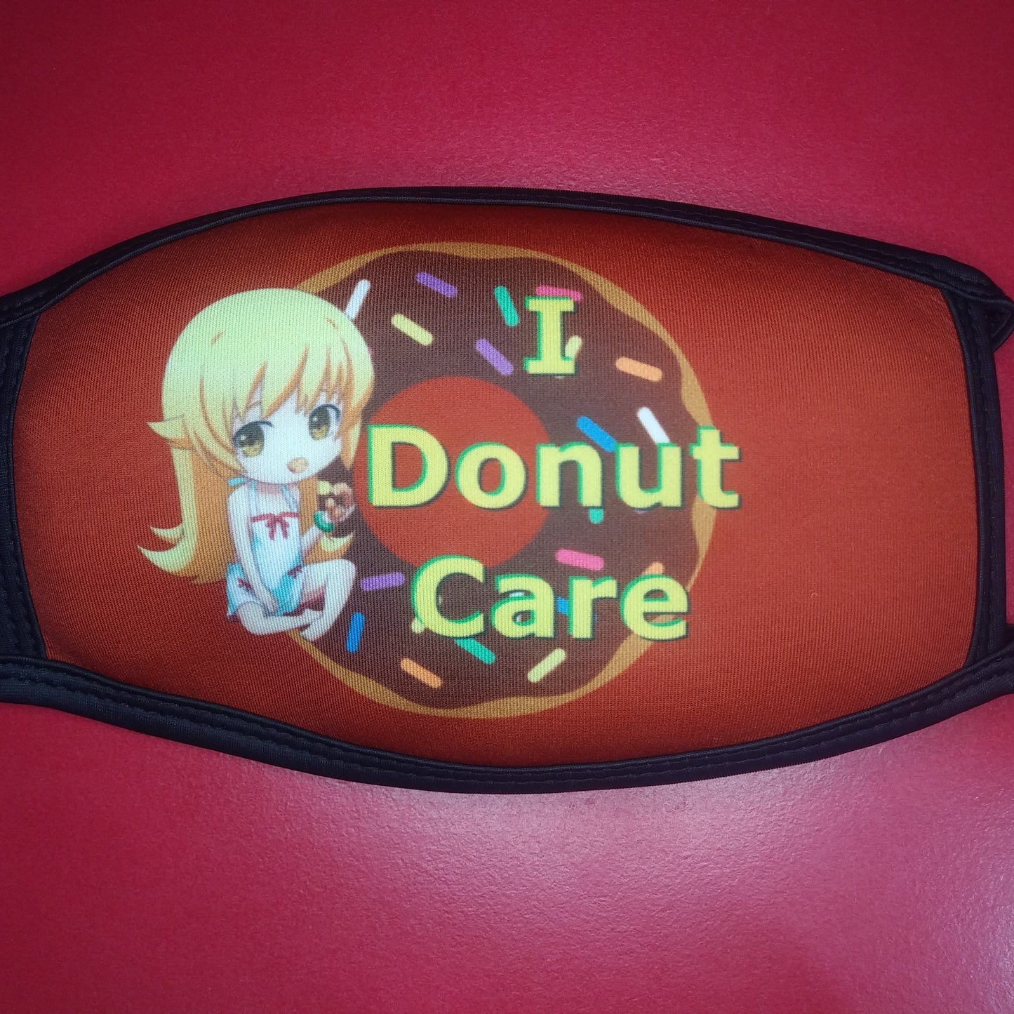 Monogatari Shinobu I Donut Care ANIMEinU Face Mask