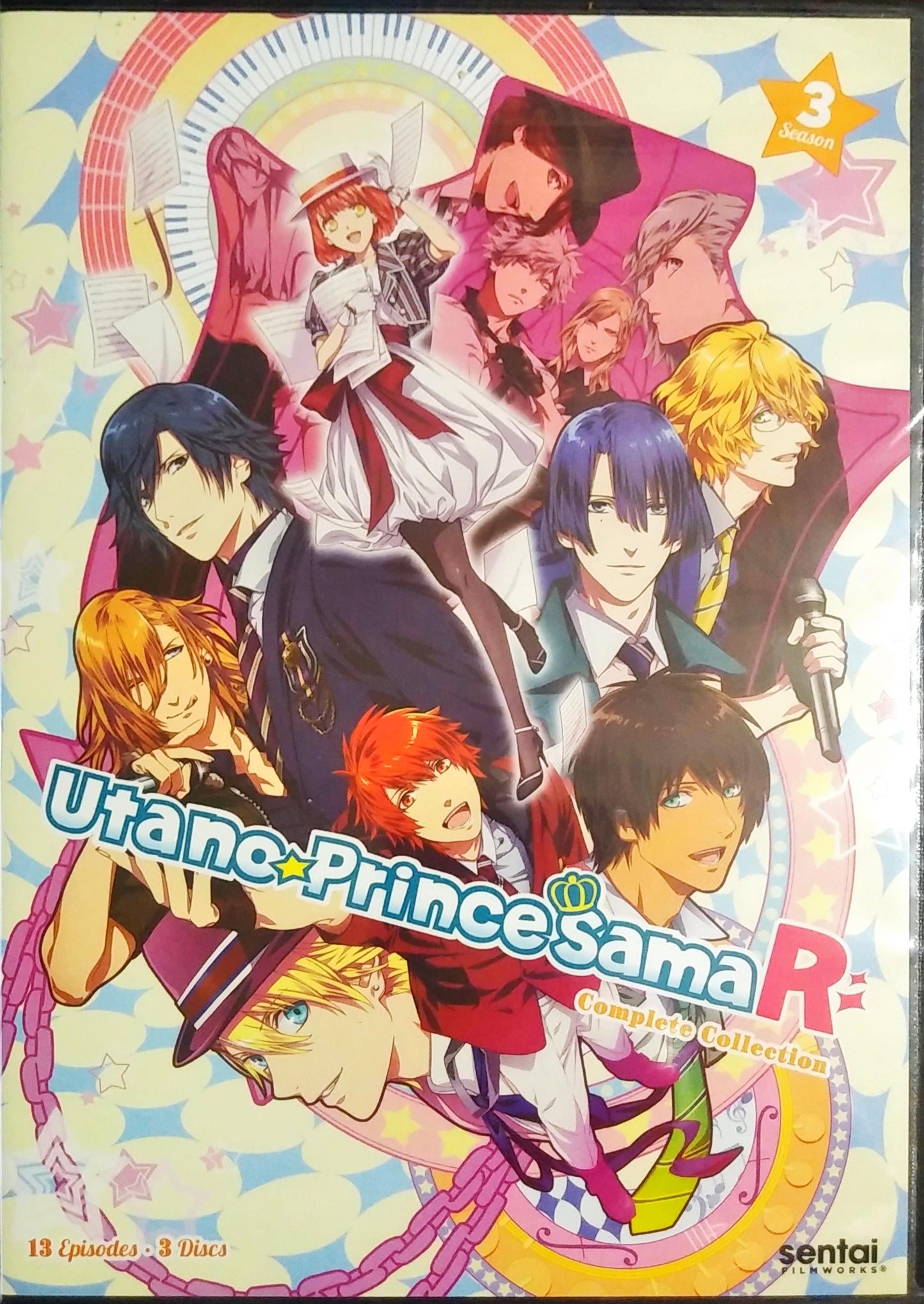 Uta no Prince-sama Revolutions! Season 3 DVD Complete Collection Sealed