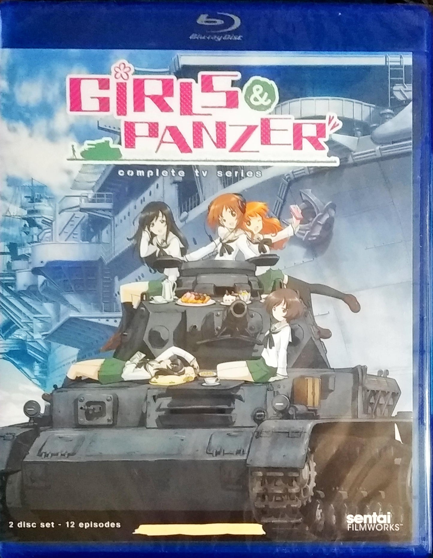 Girls und Panzer Blu-ray Complete Collection Sealed