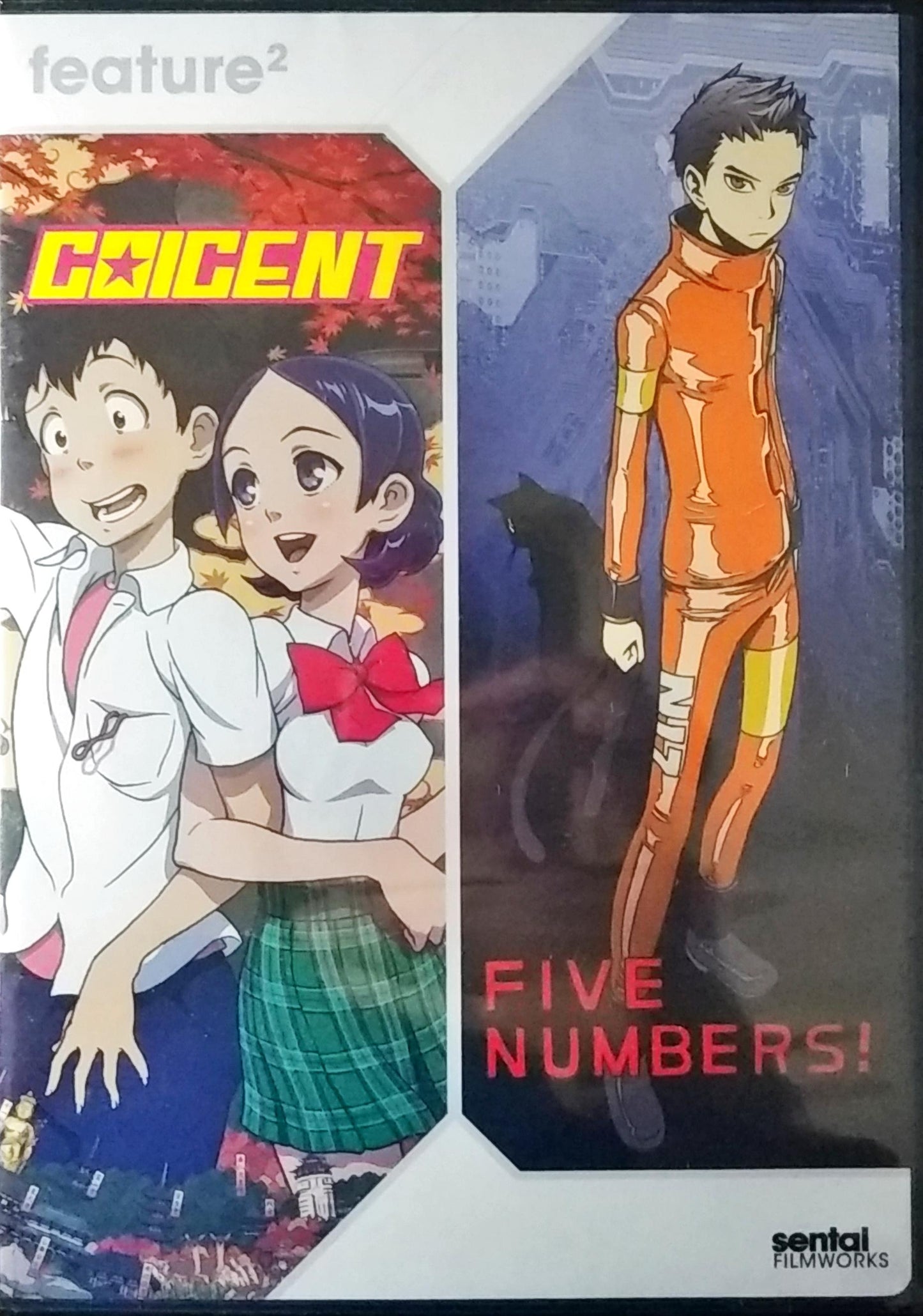 Coicent / Five Numbers! DVD Double Feature Sealed