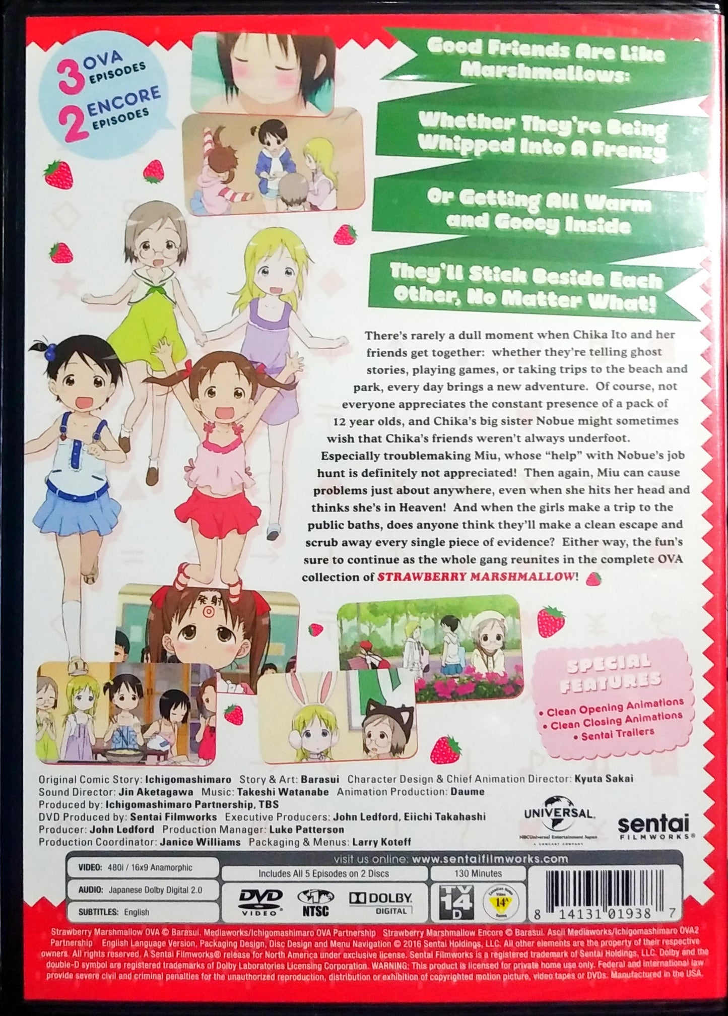 Strawberry Marshmallow DVD OVA Collection Sealed