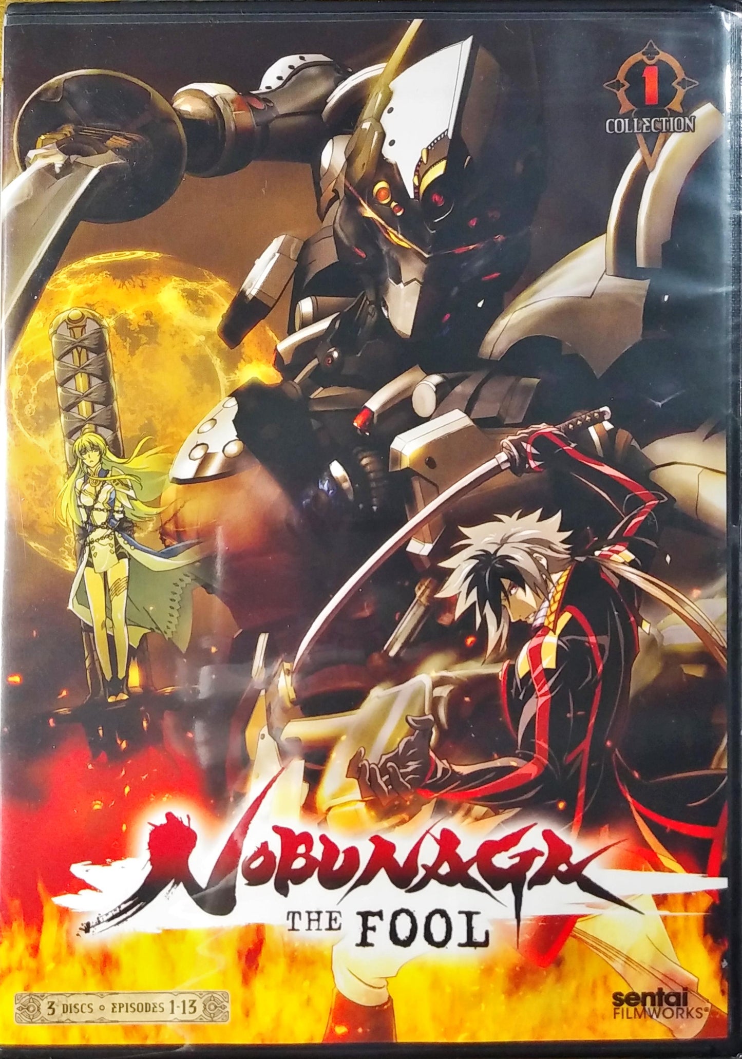Nobunaga the Fool DVD Collection 1 Sealed